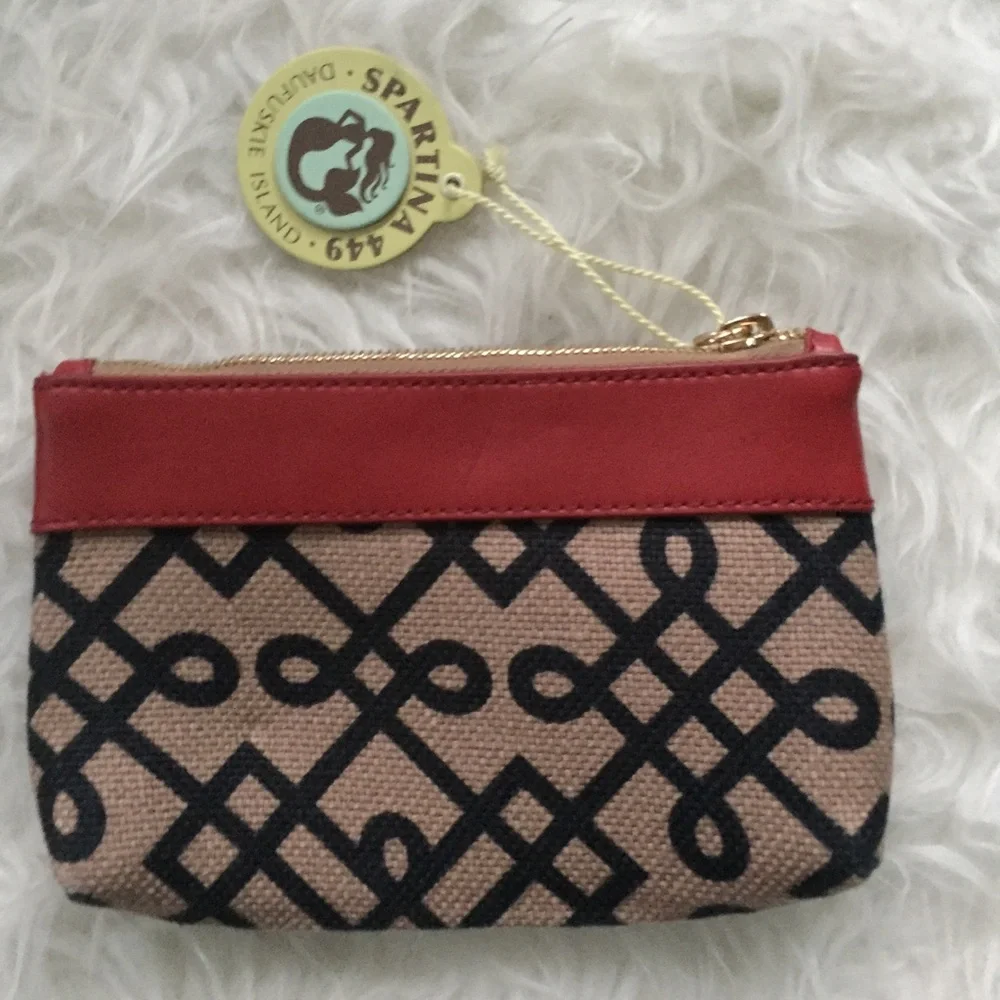 NWT Spartina 449 Wristlet Cometic Bag